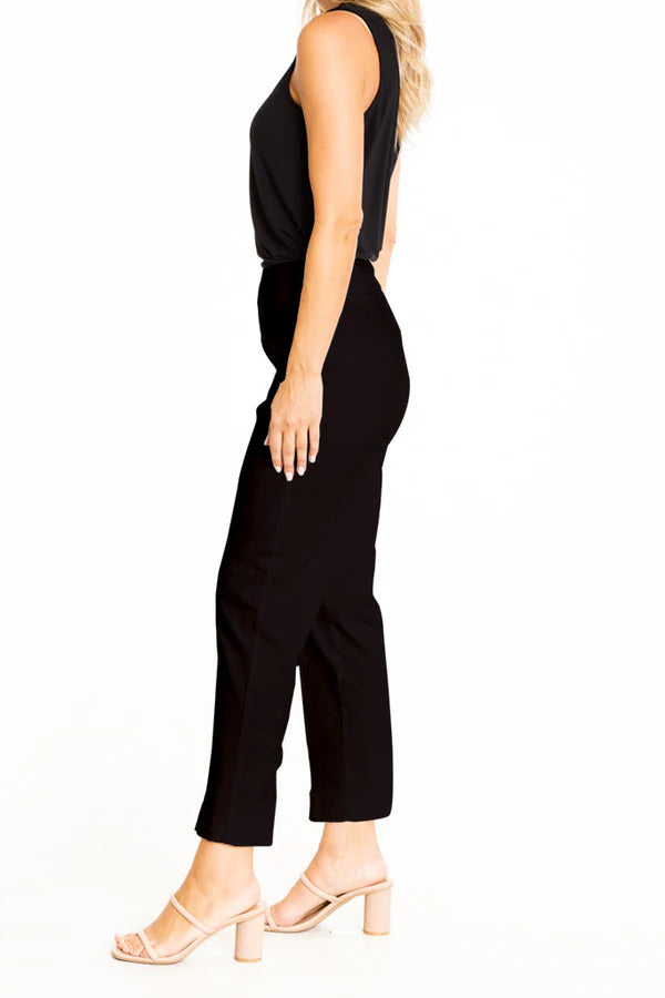 Slimsation Thin Her Ankle Pant - 9827P - BLACK