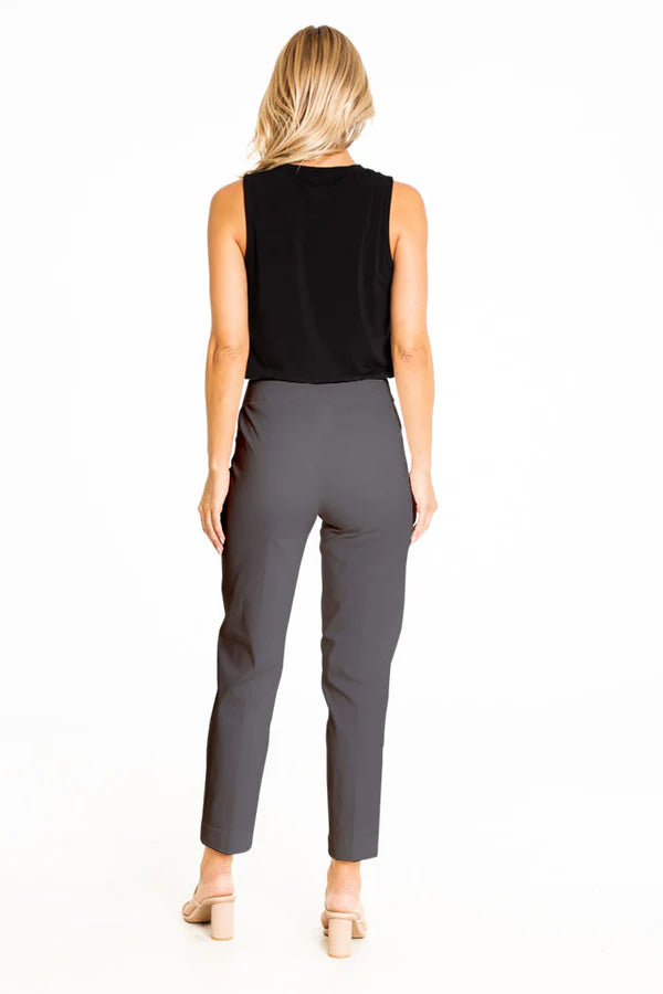 Slimsation Thin Her Ankle Pant - 9827P - CHARCOAL