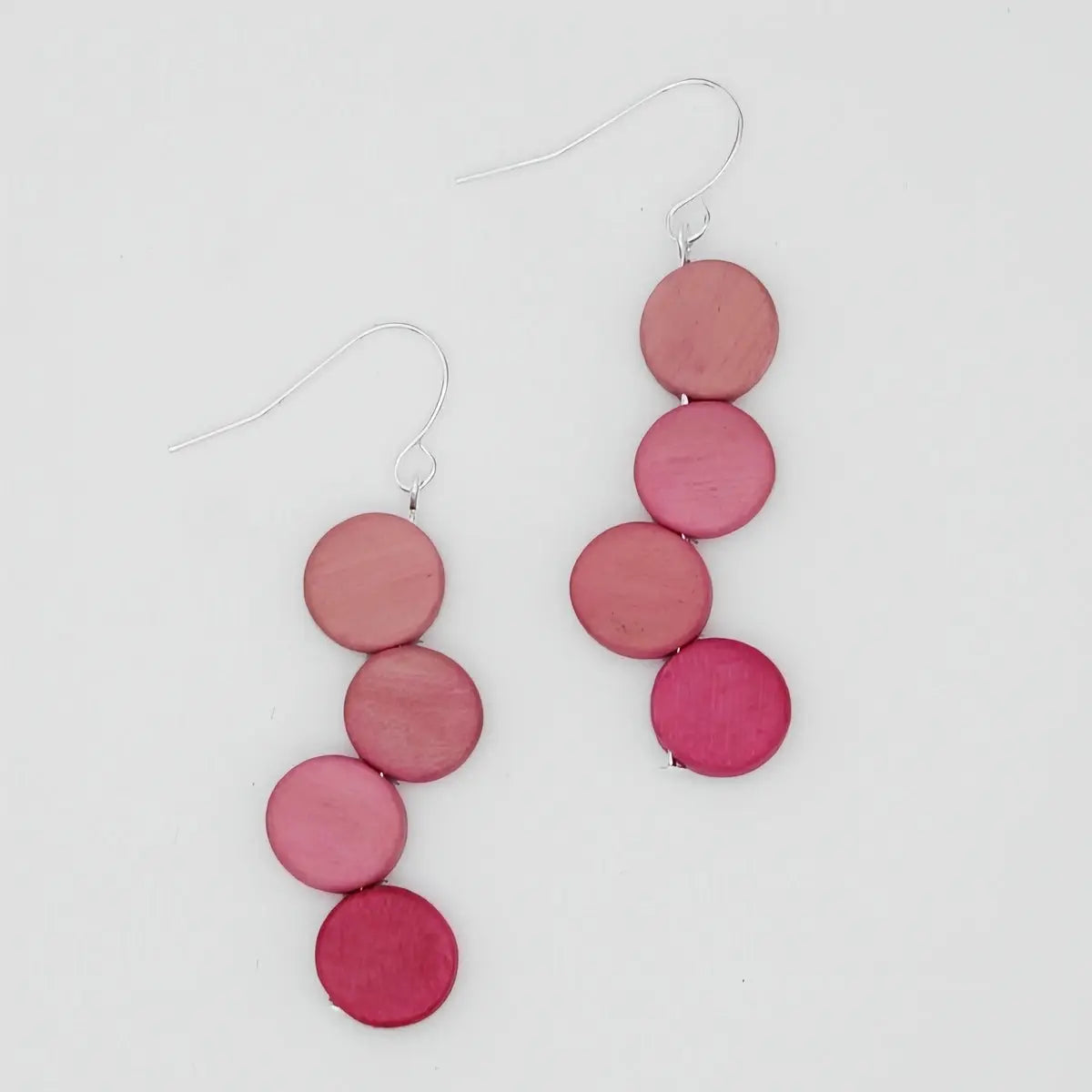 SYLCA Pink Ombre Eva Dangle Earrings