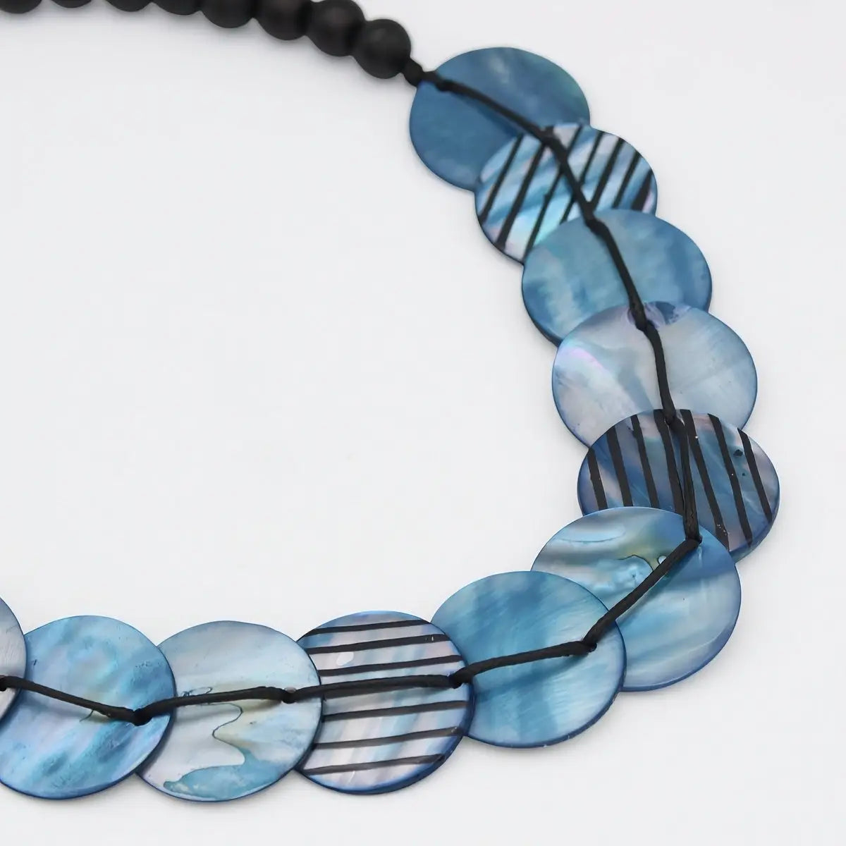 SYLCA Blue Jessa Collar Necklace