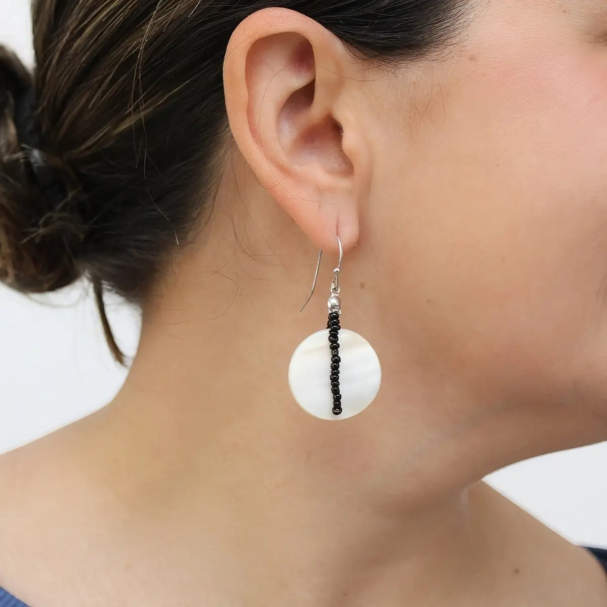 SYLCA Ivory Sky Dream Earrings - LS26E08 - IVORY