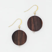 SYLCA Brown Dot Rosie Earrings