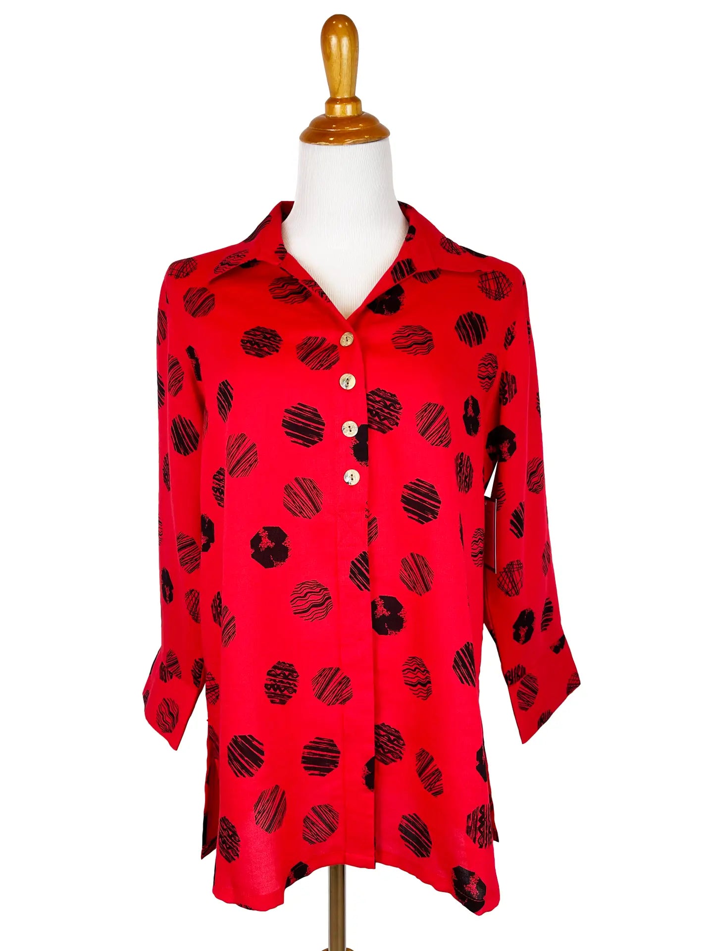 Fridaze AA192 - Elenor Linen Blouse