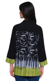 Ali Miles Woven Button Front Tunic - A15201BM - BKCTNPT