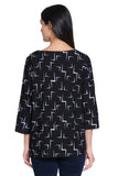 Ali Miles Woven Pop-Over Tunic - A15307TM - TILMLT