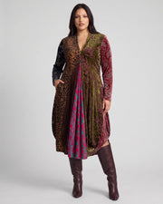 ALEMBIKA Tapestry Cocoon Dress - JEWEL MULTI