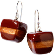 ZSISKA Bliss Aztec Stripe Shorthook Earring - AZTR200 - RED