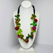 FICKLESTICKS Bottlebrush Wreath - RED AND GREEN