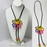 FICKLESTICKS Daisy Bolo - BLACK AND WHITE (YELLOW CENTER) (NOT MULTI)