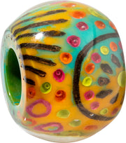 ZSISKA Musee Series Bead — Yellow Polka