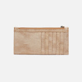 HOBO - Carte Card Case - GOLD LEAF IN METALLIC LEATHER