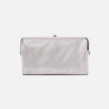 HOBO - Lauren-Clutch Wallet - SILVER IN METALLIC LEATHER