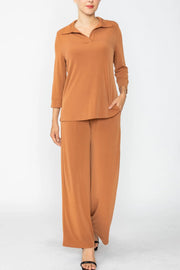 IC COLLECTION Top - C1009T - Cocoa