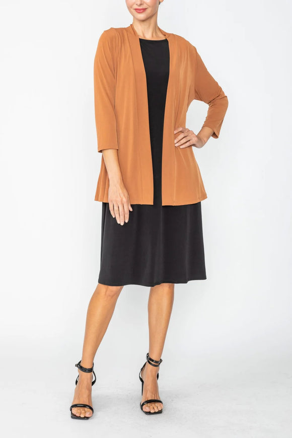 IC COLLECTION Jacket - C1024J - Cocoa