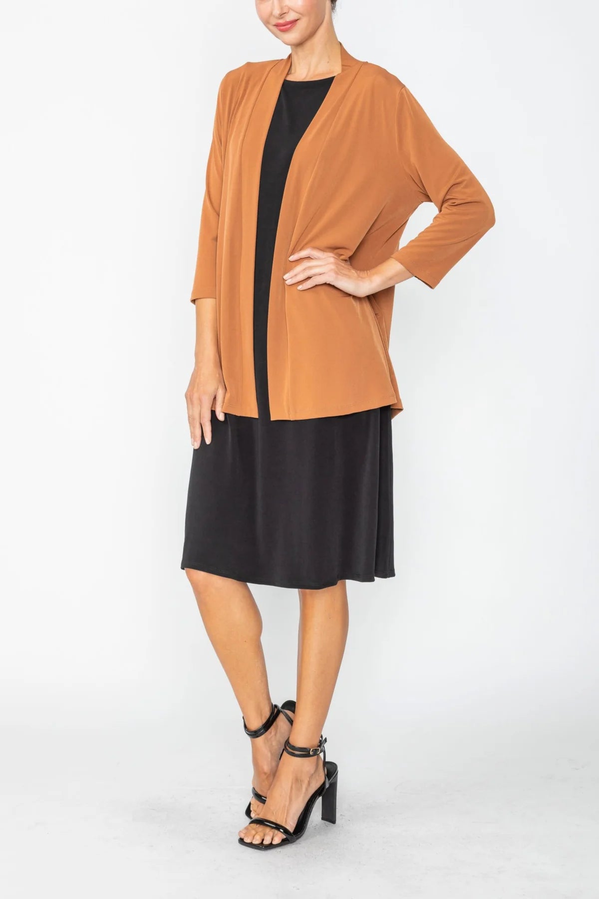 IC COLLECTION Jacket - C1024J - Cocoa