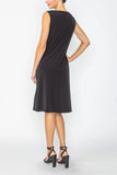 IC COLLECTION Dress - C1027D - Black