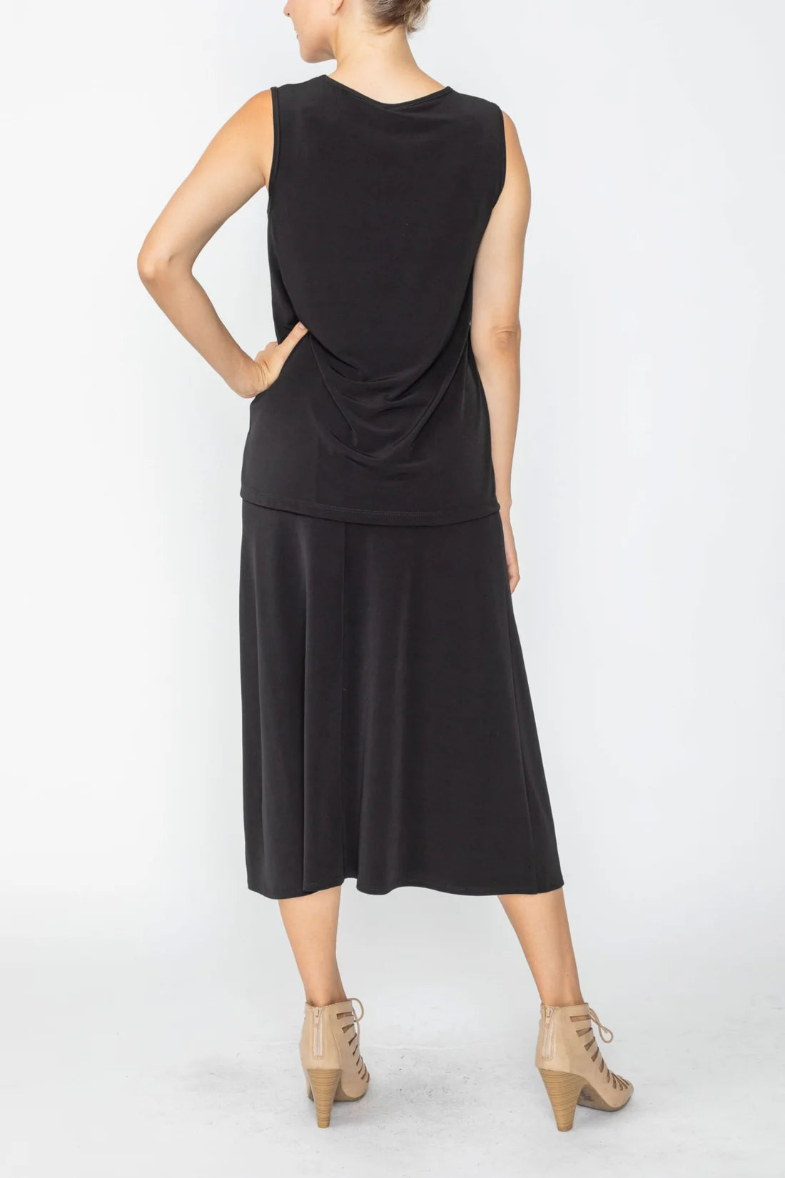 IC COLLECTION Skirt - C1035S - Black