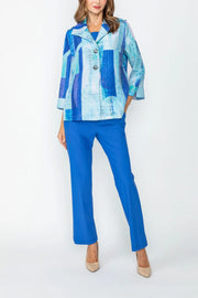 IC COLLECTION Jacket - C1039J - Blue