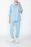 IC COLLECTION Pant - C1053P - Light Blue