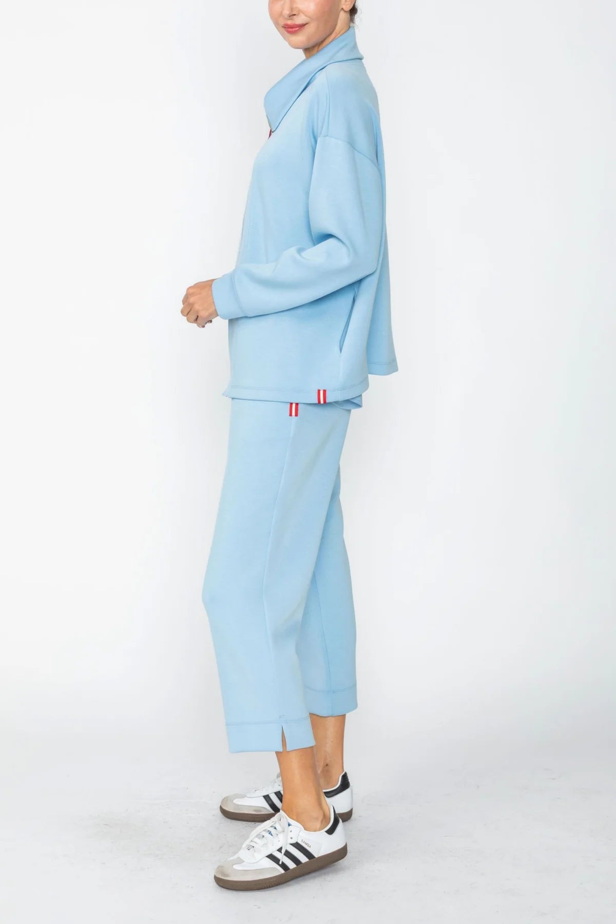 IC COLLECTION Top - C1049J - Light Blue