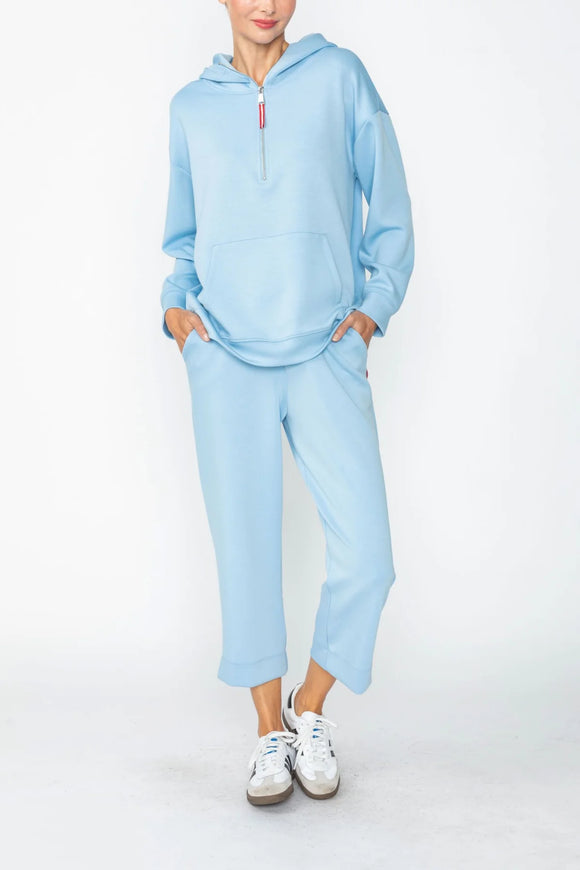 IC COLLECTION Jacket - C1051J - Light Blue