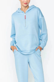 IC COLLECTION Hoodie - C1051T - LIGHT BLUE