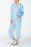 IC COLLECTION Hoodie - C1051T - LIGHT BLUE