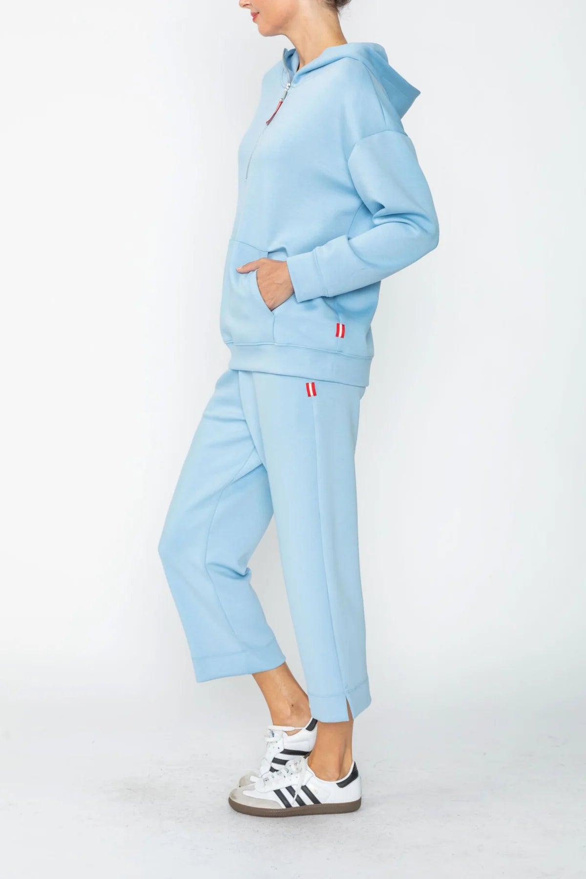 IC COLLECTION Jacket - C1051J - Light Blue