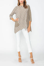 IC COLLECTION Top - C1062T - Brown