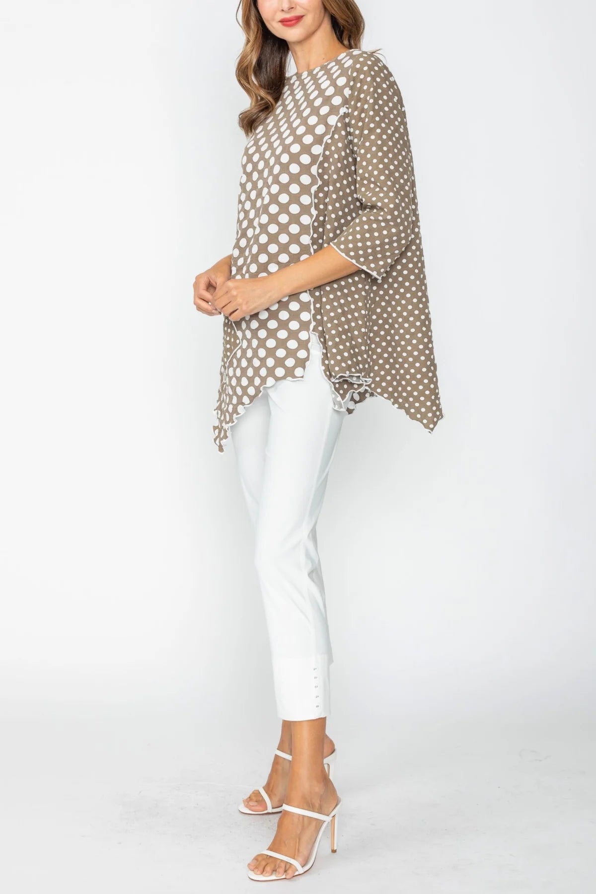 IC COLLECTION Top - C1062T - Brown