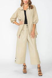 IC COLLECTION Jacket - C1063J - Khaki