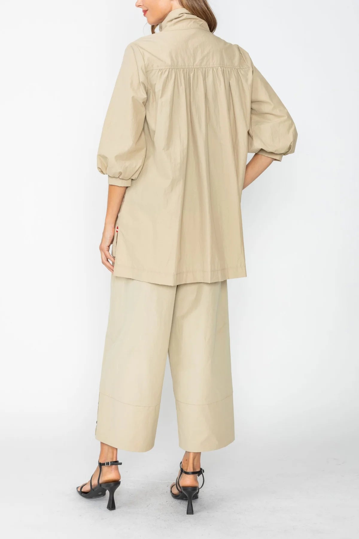 IC COLLECTION Jacket - C1063J - Khaki