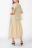 IC COLLECTION Skirt - C1100S - Khaki