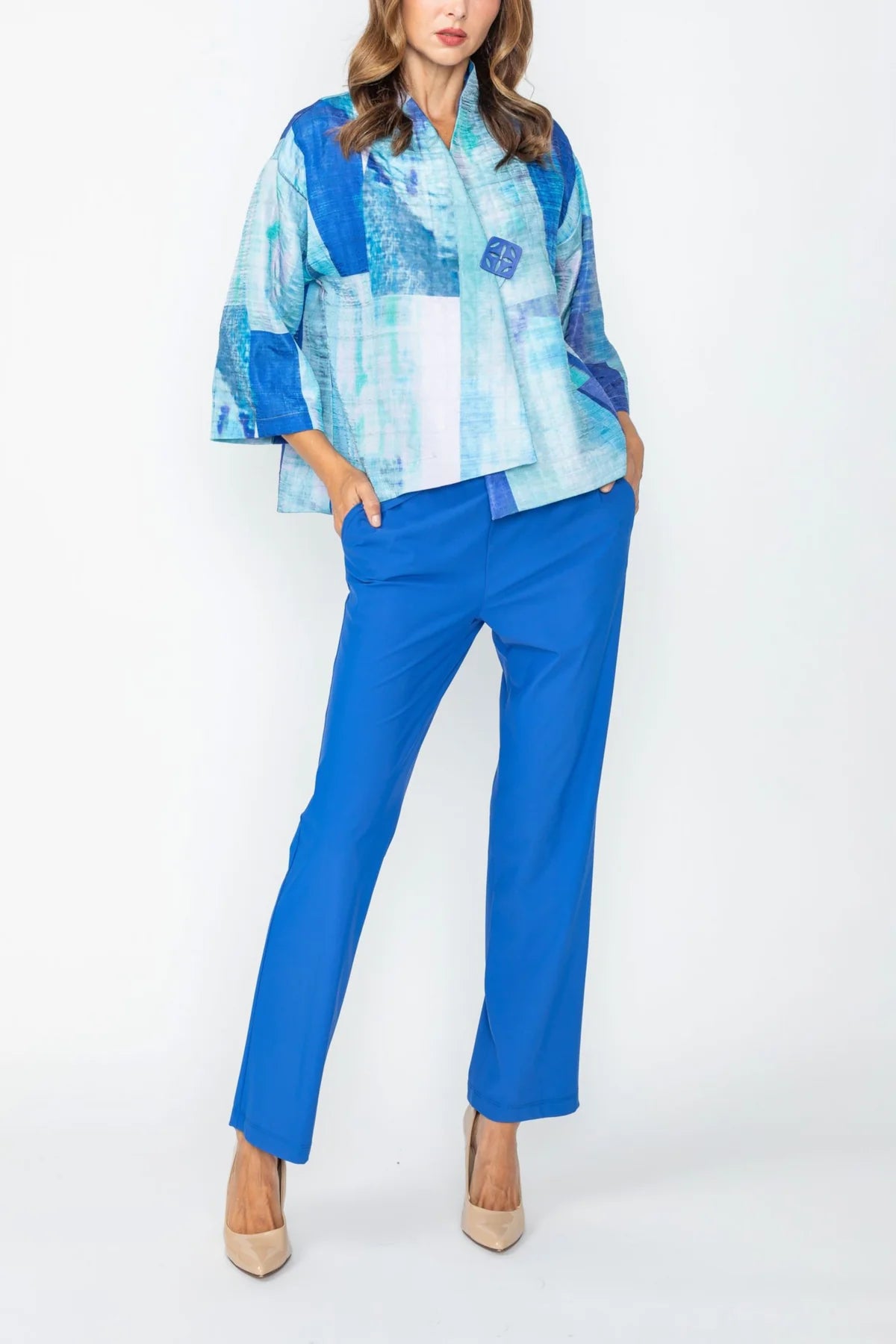 IC COLLECTION Jacket - C1095J - Blue