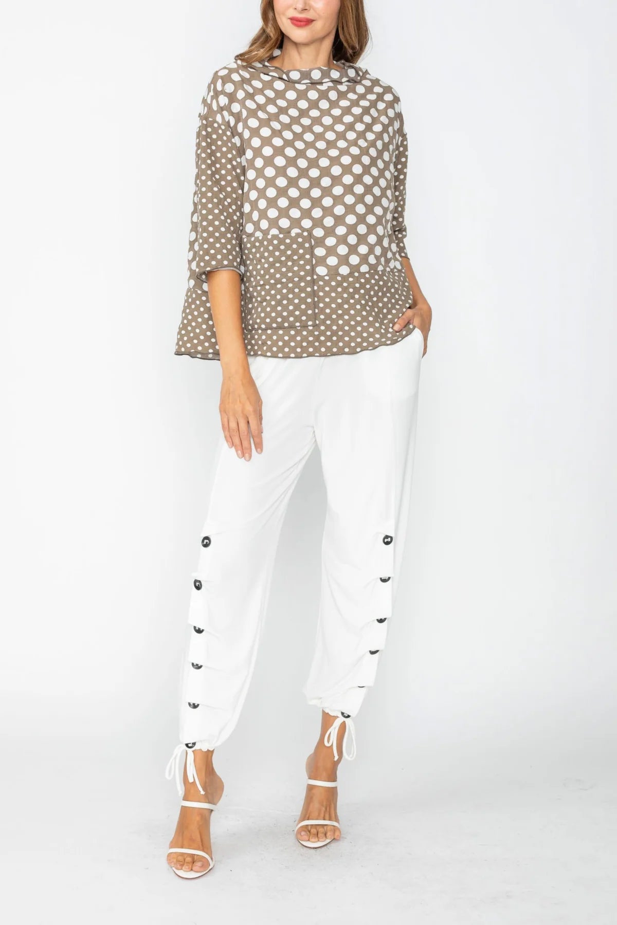 IC COLLECTION Top - C1105T - Brown