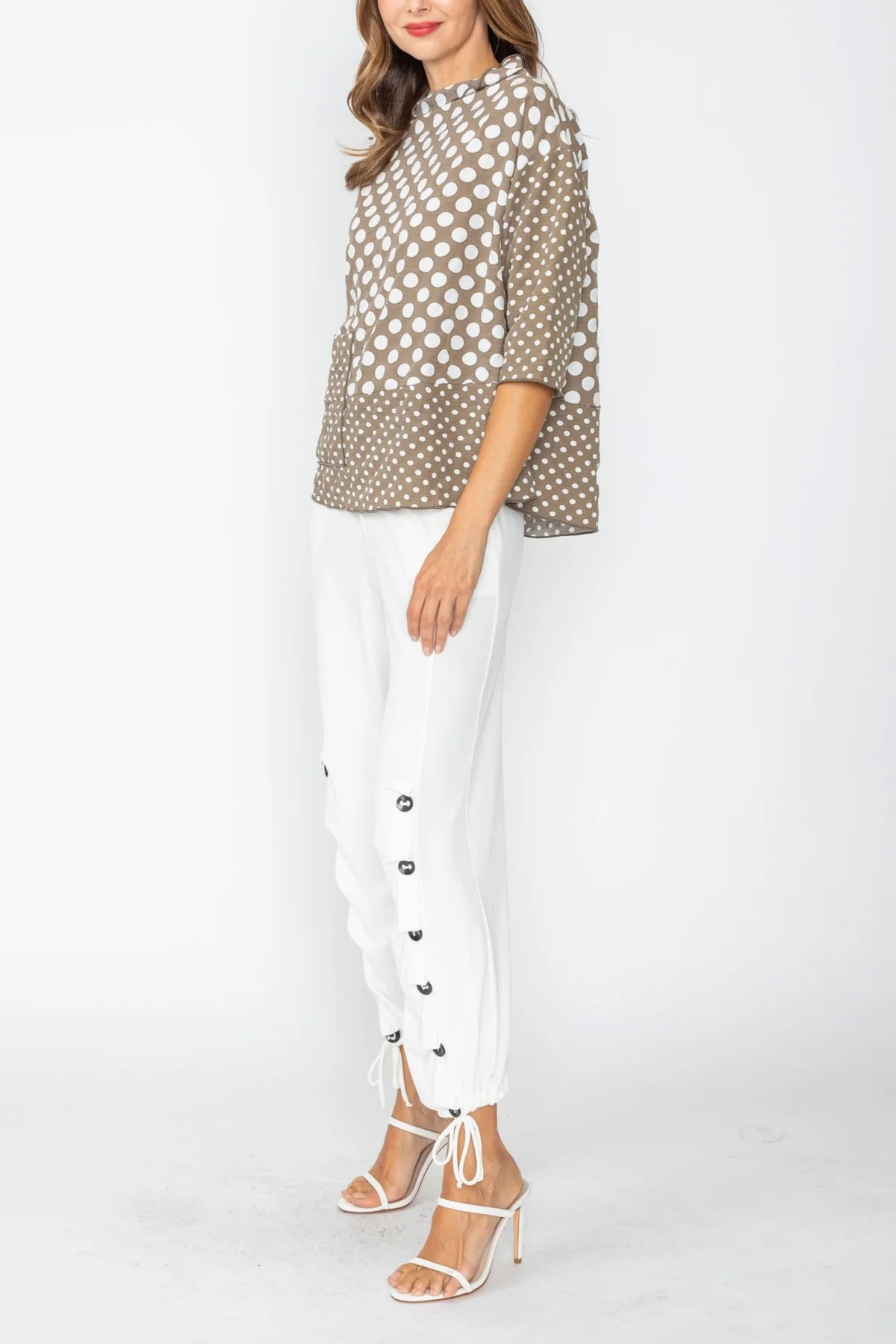 IC COLLECTION Top - C1105T - Brown