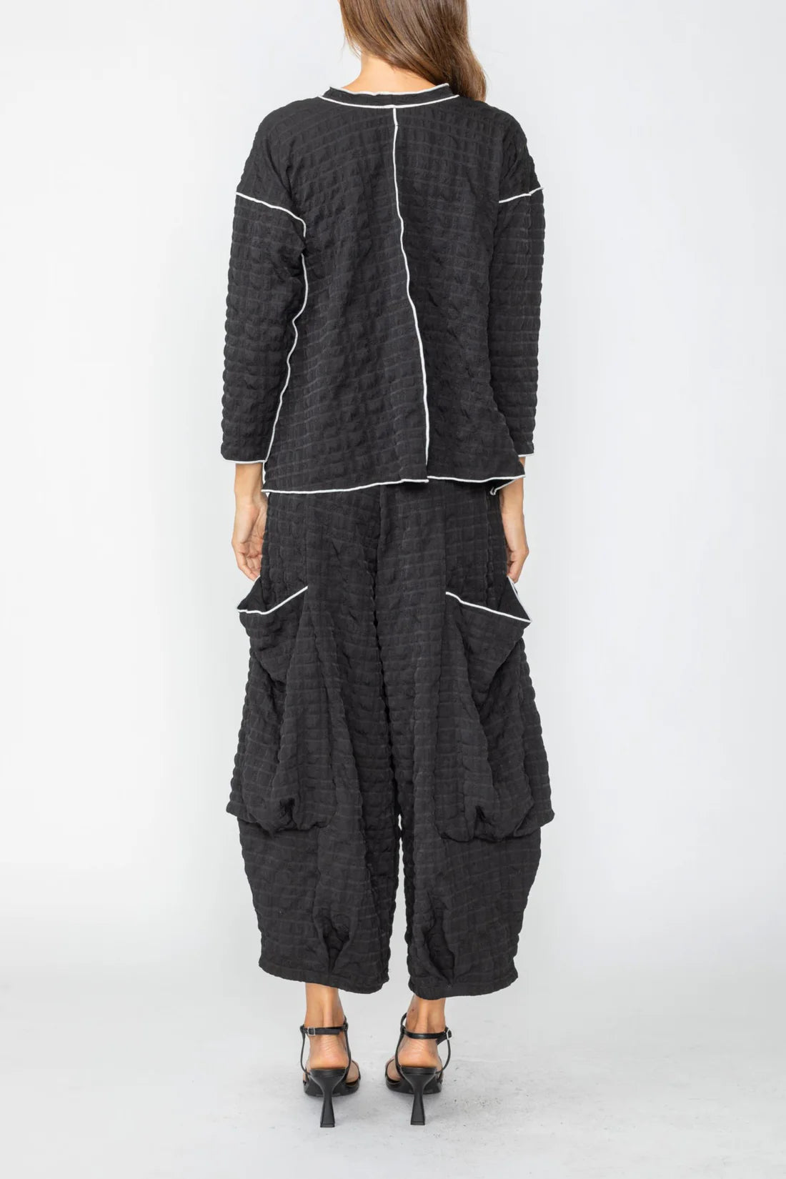 IC COLLECTION Pant - C1122P - Black