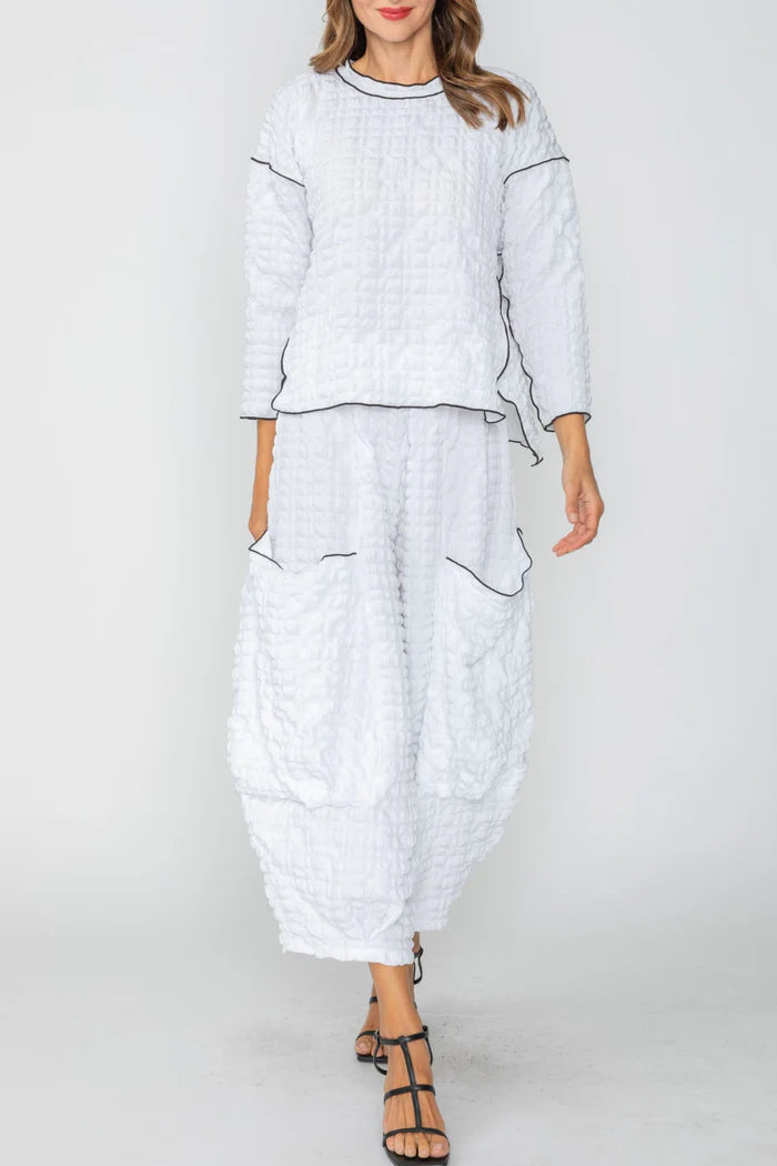 IC COLLECTION Top - C1112T - White