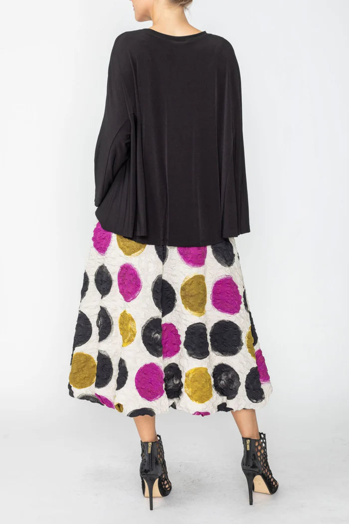IC COLLECTION Skirt - C1116S - Fuchsia