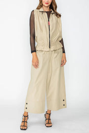 IC COLLECTION Vest - C1119V - Khaki