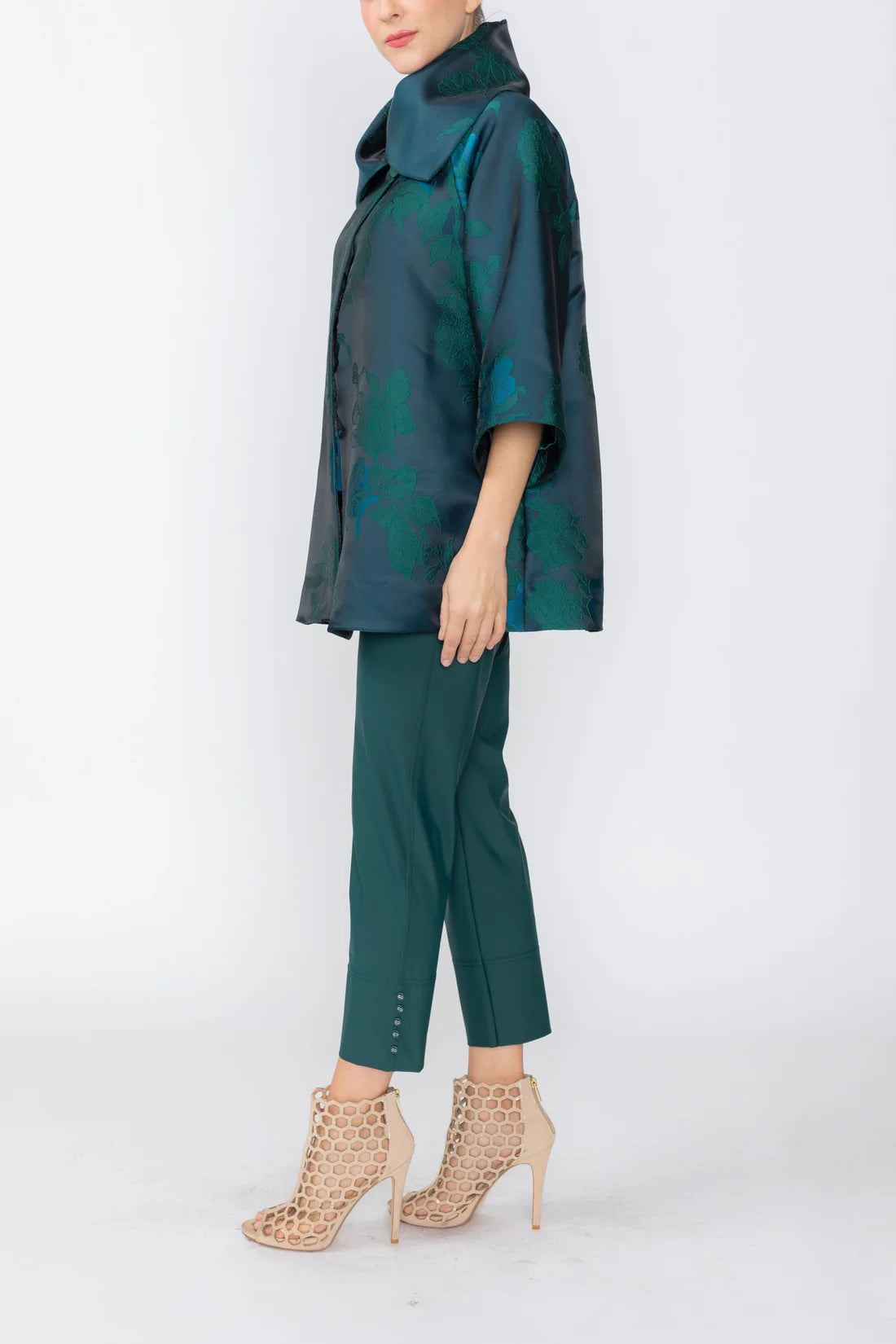 IC COLLECTION Jacket - C1143J - GREEN