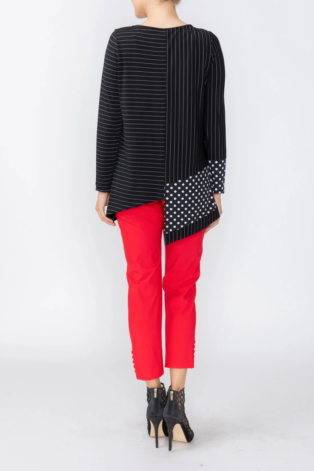 IC COLLECTION Top - C1147T - BLACK