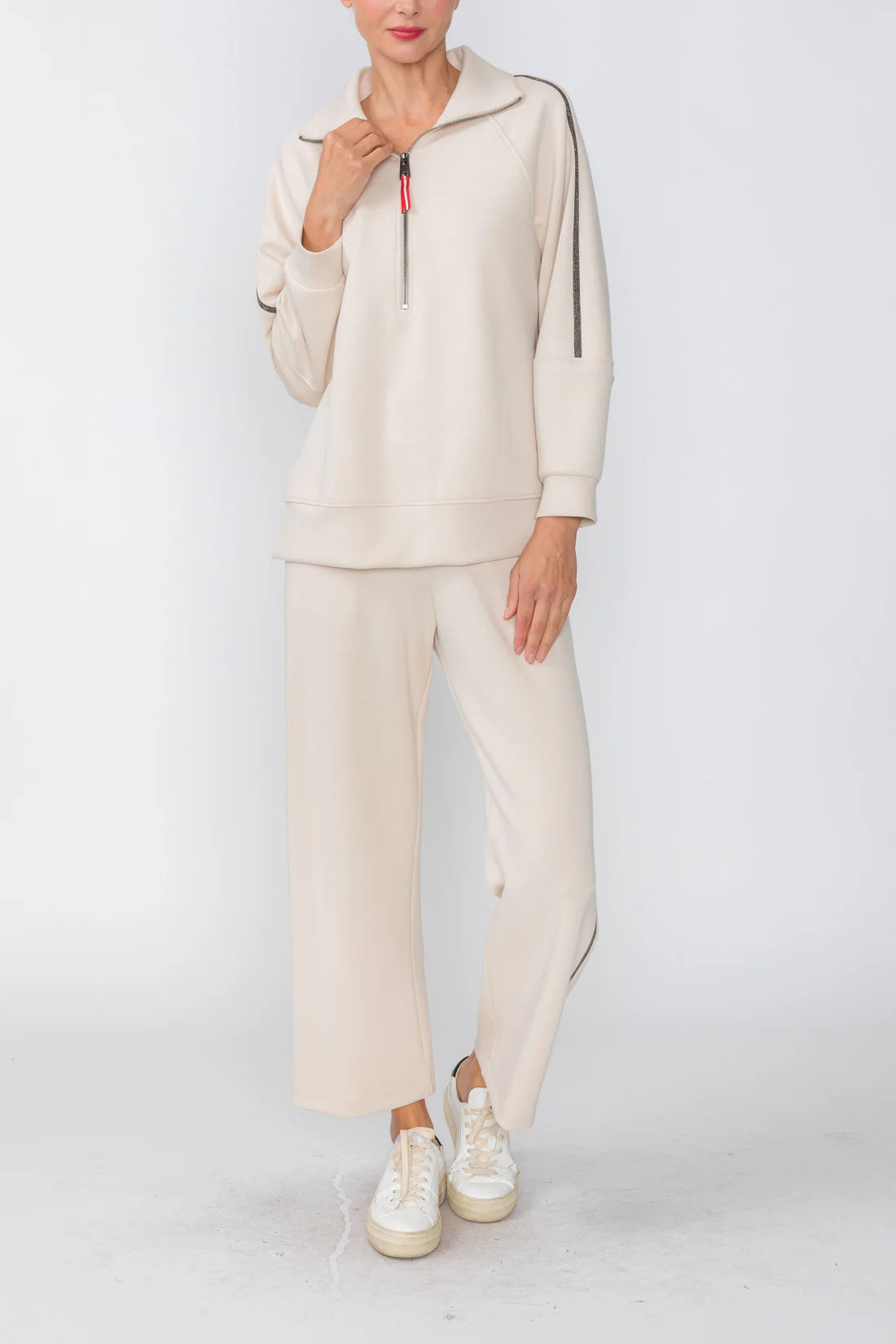 IC COLLECTION Top - C1160T - CREAM