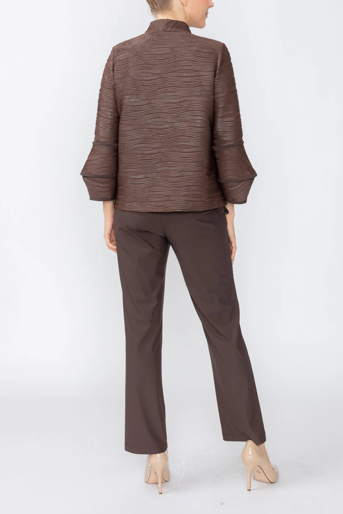 IC COLLECTION Jacket - C1164J - BROWN