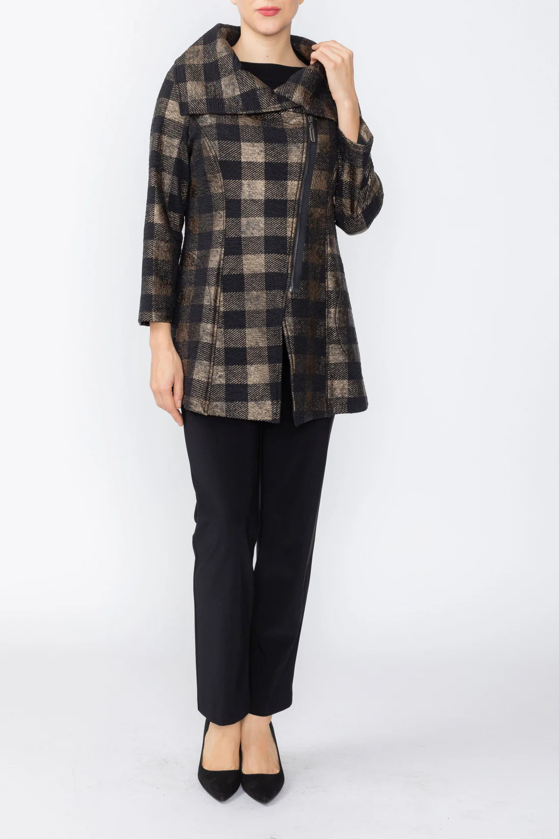 IC COLLECTION Jacket - C1168J - BRONZE