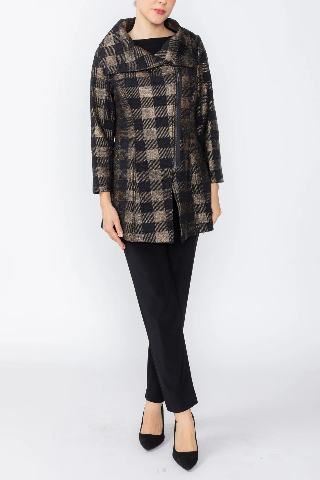 IC COLLECTION Jacket - C1168J - BRONZE