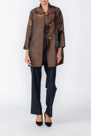 IC COLLECTION Jacket - C1169J - BROWN