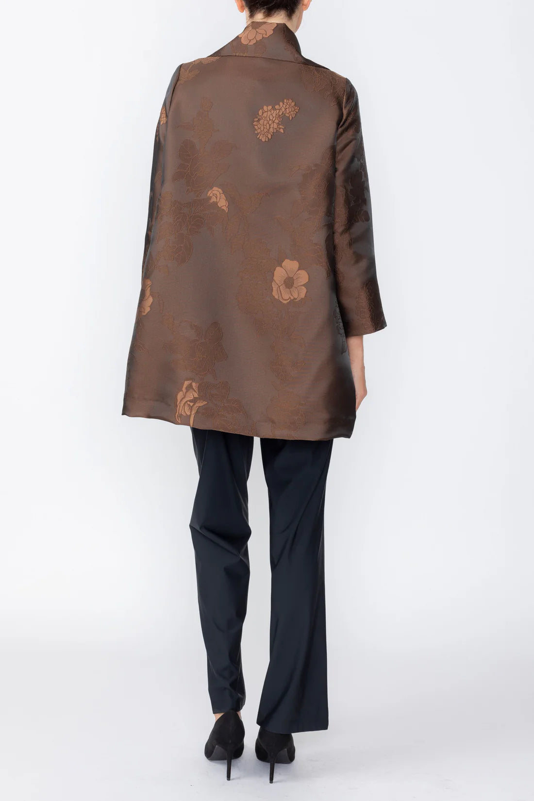 IC COLLECTION Jacket - C1169J - BROWN