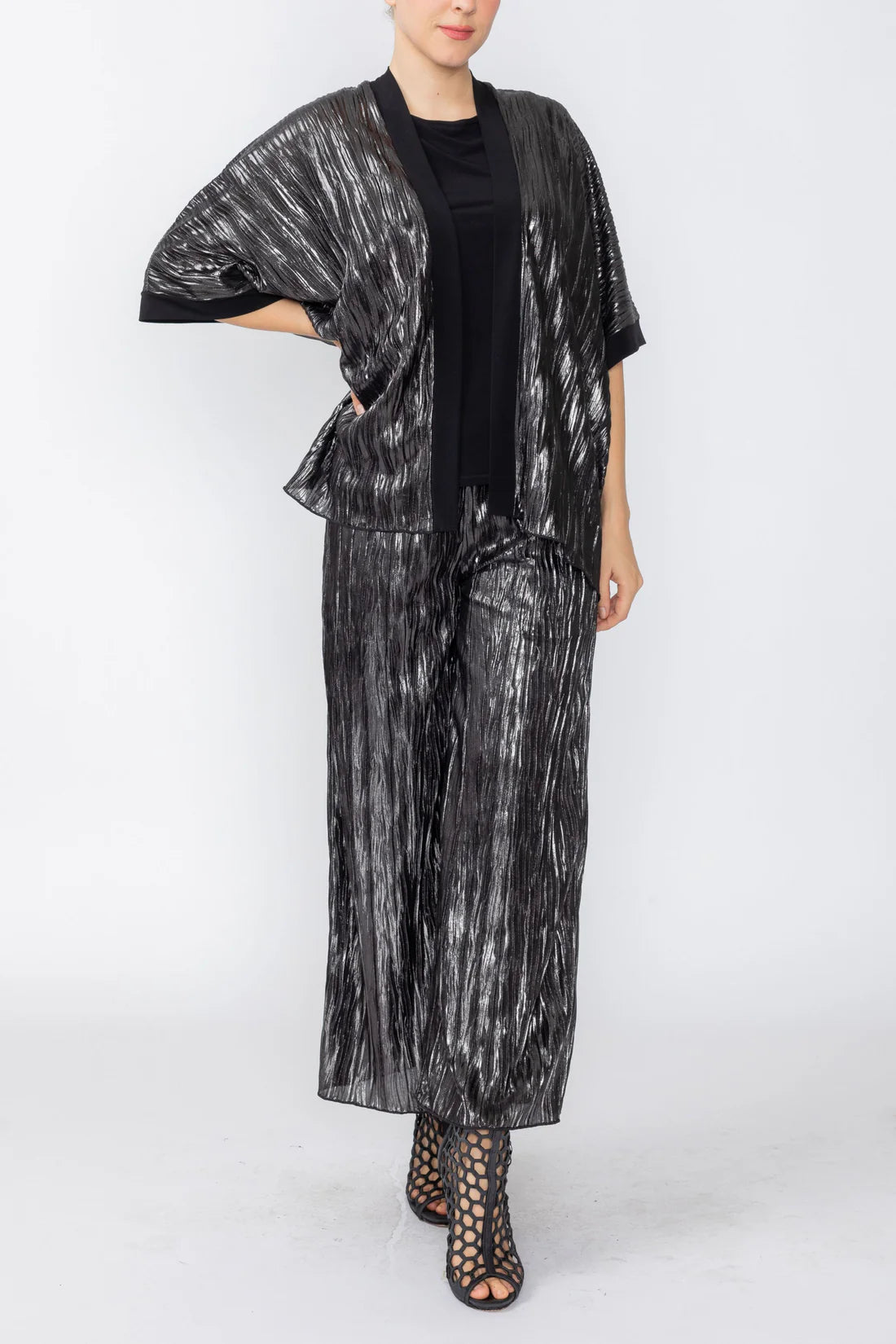IC COLLECTION Jacket - C1201J - BLACK