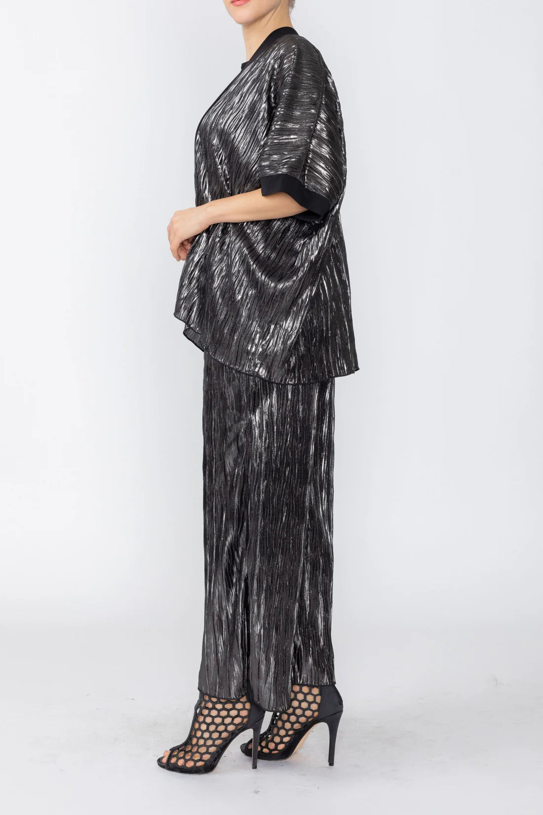 IC COLLECTION Jacket - C1201J - BLACK